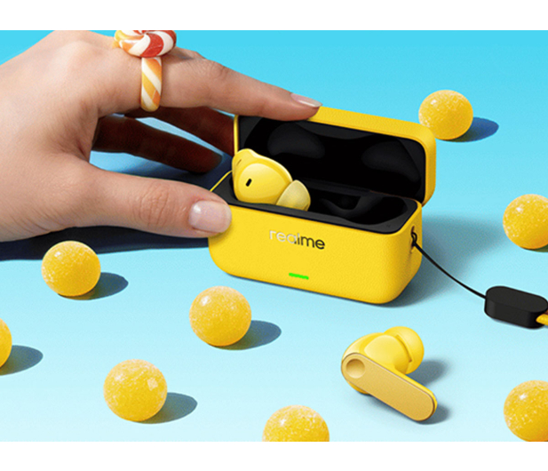 realme Buds T500 Pro Lemon Cola - 1511266 - zdjęcie 4